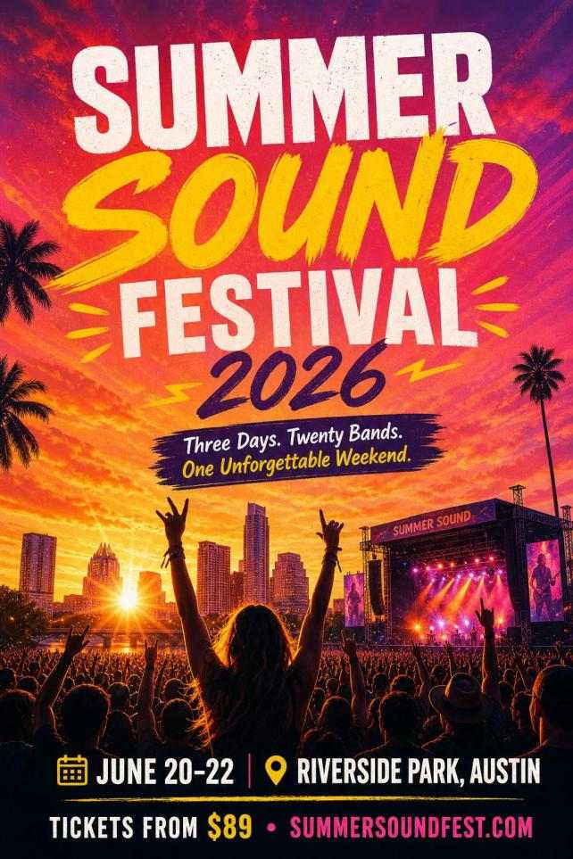 Music Festival Poster