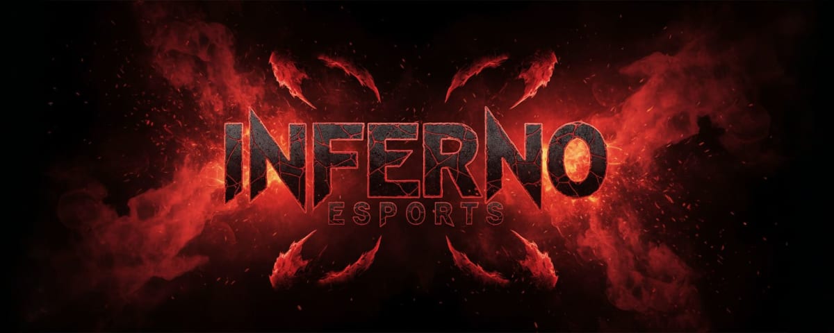 Banner de juegos de esports para canal de Twitch - Identidad de marca roja y negra