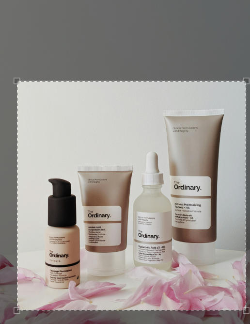 Crop product photos for e-commerce