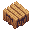pixel art wooden crate tile object, top-down slight perspective, clear outline, matches grass tile style